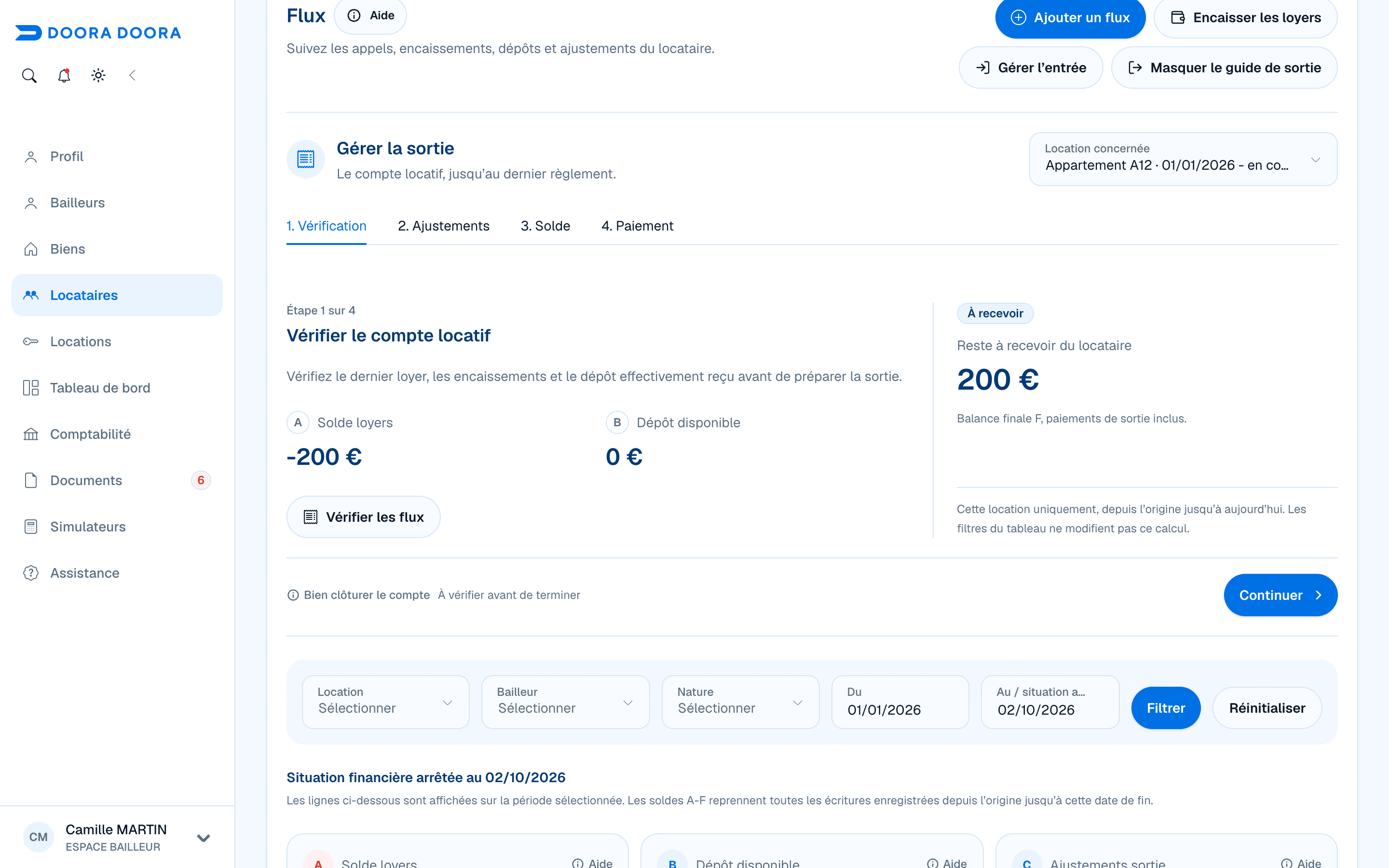 Guide financier de sortie du locataire